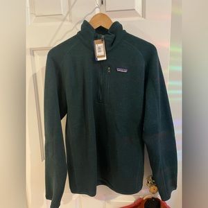 Mens Patagonia better sweater 1/4 zip medium